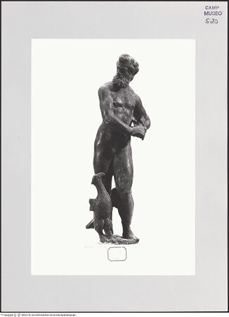 Vorderseite von Sopr. BAS NA [https://www.deutsche-digitale-bibliothek.de/content/lizenzen/rv-ez/] Jupiter mit dem Adler - Gesamtansicht, bh502159_recto. Foto.