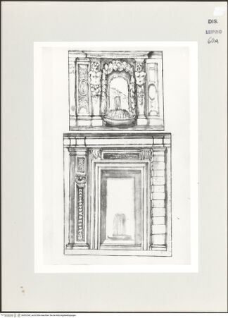 Vorderseite von Museum der bildenden Künste [https://www.deutsche-digitale-bibliothek.de/content/lizenzen/rv-ez/] Wanddekoration - , bh502345_recto. Foto.