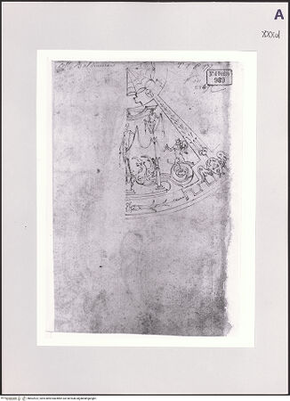 Vorderseite von Réunion des Musées Nationaux [https://www.deutsche-digitale-bibliothek.de/content/lizenzen/rv-ez/] Studie einer Kalottendekoration - , bh502922_recto. Foto.