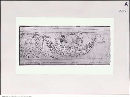 Vorderseite von Réunion des Musées Nationaux [https://www.deutsche-digitale-bibliothek.de/content/lizenzen/rv-ez/] Studie für einen Fries - , bh503863_recto. Foto.