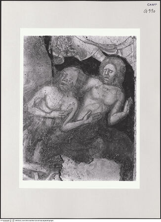 Vorderseite von Pedicini, Luciano [https://www.deutsche-digitale-bibliothek.de/content/lizenzen/rv-ez/] Jüngstes GerichtRechte Wand: Hölle - Sturz der Verdammten: zwei Verdammte, bh504032_recto. Foto: Pedicini, Luciano.