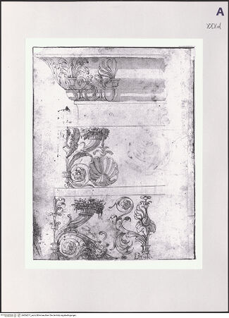 Vorderseite von Réunion des Musées Nationaux [https://www.deutsche-digitale-bibliothek.de/content/lizenzen/rv-ez/] Kranzgesims und Friese - , bh504217_recto. Foto.