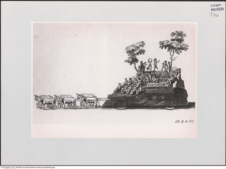 Vorderseite von Sopr. BAS NA [https://www.deutsche-digitale-bibliothek.de/content/lizenzen/rv-ez/] Triumphwagen - Gesamtansicht, bh504601_recto. Foto.