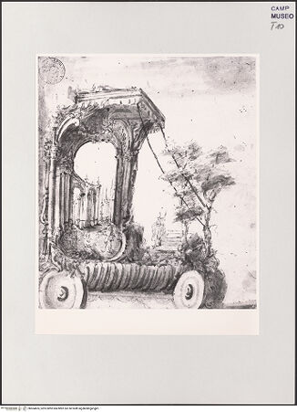 Vorderseite von Sopr. BAS NA [https://www.deutsche-digitale-bibliothek.de/content/lizenzen/rv-ez/] Allegorischer Triumphwagen - Gesamtansicht, bh504605_recto. Foto.