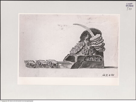 Vorderseite von Sopr. BAS NA [https://www.deutsche-digitale-bibliothek.de/content/lizenzen/rv-ez/] Allegorischer Triumphwagen - Gesamtansicht, bh504610_recto. Foto.