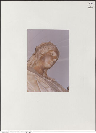 Vorderseite von Pace, Valentino [https://www.deutsche-digitale-bibliothek.de/content/lizenzen/rv-fz/] Heilige Katherina - Ausschnitt, Kopf nach rechts, bh504993_recto. Foto: Pace, Valentino.