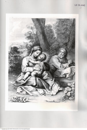 Vorderseite von Istituto Nazionale per la Grafica [http://creativecommons.org/publicdomain/mark/1.0/] Die Heilige Familie - , bh505074. Foto.
