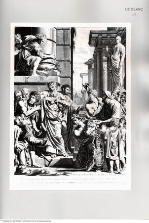 Vorderseite von Istituto Nazionale per la Grafica [http://creativecommons.org/publicdomain/mark/1.0/] Paulus und Barnabas in Lystra - , bh505081. Foto.