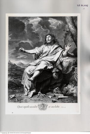 Vorderseite von Istituto Nazionale per la Grafica [http://creativecommons.org/publicdomain/mark/1.0/] Johannes auf Patmos - , bh505082. Foto.