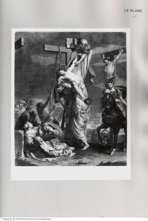 Vorderseite von Istituto Nazionale per la Grafica [http://creativecommons.org/publicdomain/mark/1.0/] Die Kreuzabnahme - , bh505084. Foto.