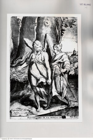 Vorderseite von Istituto Nazionale per la Grafica [http://creativecommons.org/publicdomain/mark/1.0/] Tobias und der Engel - , bh505101. Foto.