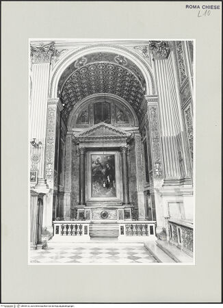 Vorderseite von Sopr. BAS ROMA [https://www.deutsche-digitale-bibliothek.de/content/lizenzen/rv-ez/] San Marcello al CorsoCappella di San Filippo Benizzi - , bh505122_recto. Foto.