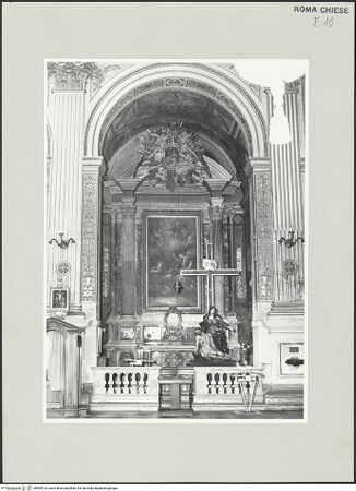 Vorderseite von Sopr. BAS ROMA [https://www.deutsche-digitale-bibliothek.de/content/lizenzen/rv-ez/] San Marcello al CorsoCappella Agli-Maccarani - , bh505124_recto. Foto.