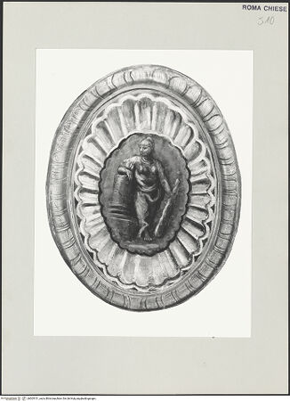 Vorderseite von Sopr. BAS ROMA [https://www.deutsche-digitale-bibliothek.de/content/lizenzen/rv-ez/] Vier TugendpersonifikationenFortitudo - , bh505151_recto. Foto.