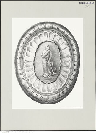 Vorderseite von Sopr. BAS ROMA [https://www.deutsche-digitale-bibliothek.de/content/lizenzen/rv-ez/] Vier TugendpersonifikationenSpes - , bh505152_recto. Foto.