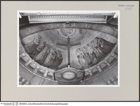 Vorderseite von Sopr. BAS ROMA [https://rightsstatements.org/page/CNE/1.0/] Gemmenkreuz mit heiligen Märtyrern - , bh505851_recto. Foto.