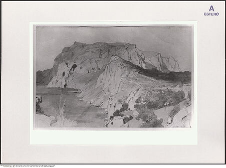 Vorderseite von Bibliotheca Hertziana [https://www.deutsche-digitale-bibliothek.de/content/lizenzen/rv-fz/] Ansicht von Capri - , bh505990_recto. Foto.