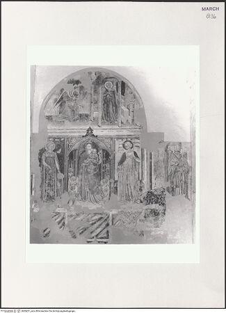 Vorderseite von Sigismondi, Roberto [https://www.deutsche-digitale-bibliothek.de/content/lizenzen/rv-fz/] linke Langhauswand: Verkündigung und Madonna und den Heiligen Katherina und Ursula, bh506251_recto. Foto: Sigismondi, Roberto.