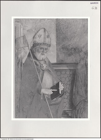 Vorderseite von Sigismondi, Roberto [https://www.deutsche-digitale-bibliothek.de/content/lizenzen/rv-fz/] Madonna mit den Heiligen Exuperantius und Bernhardin von Siena - Ausschnitt, heiliger Exuperantius, bh506258_recto. Foto: Sigismondi, Roberto.