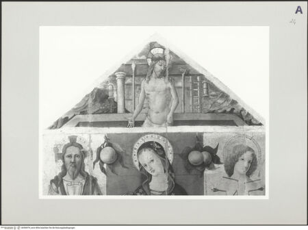 Vorderseite von Sigismondi, Roberto [https://www.deutsche-digitale-bibliothek.de/content/lizenzen/rv-fz/] Schmerzensmann - Giebelfeld mit Schmerzensmann, bh506974_recto. Foto: Sigismondi, Roberto.