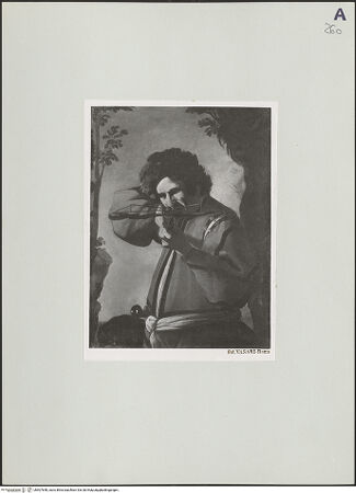 Vorderseite von Vasari [https://www.deutsche-digitale-bibliothek.de/content/lizenzen/rv-ez/] Armbrustschütze, den Betrachter aufs Korn nehmend - , bh507648_recto. Foto.