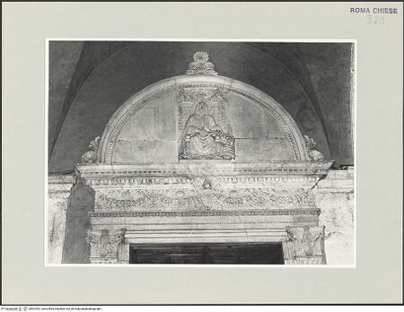 Vorderseite von Sopr. BAS ROMA [https://www.deutsche-digitale-bibliothek.de/content/lizenzen/rv-fz/] Evangelist Markus - , bh507907_recto. Foto.