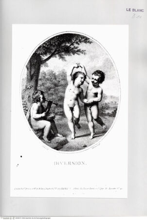 Vorderseite von Istituto Nazionale per la Grafica [http://creativecommons.org/publicdomain/mark/1.0/] Diversion (Putti tanzen und musizieren) - , bh508151. Foto.