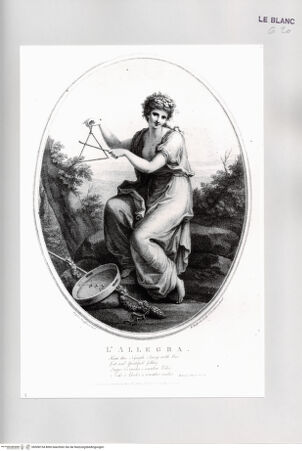 Vorderseite von Istituto Nazionale per la Grafica [http://creativecommons.org/publicdomain/mark/1.0/] Milton, L'Allegro: L'Allegra - , bh508154. Foto.