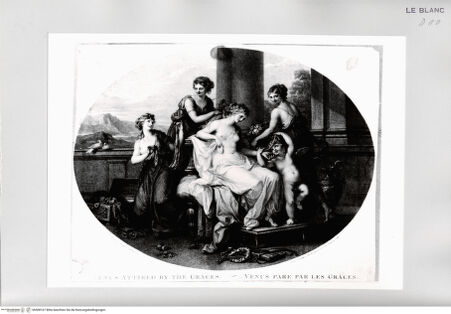 Vorderseite von Istituto Nazionale per la Grafica [http://creativecommons.org/publicdomain/mark/1.0/] Venus von den Grazien geschmückt - , bh508167. Foto.