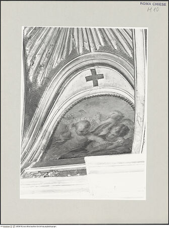 Vorderseite von Sopr. BAS ROMA [https://www.deutsche-digitale-bibliothek.de/content/lizenzen/rv-ez/] EngelDrei Engel mit einer Taube - , bh508180_recto. Foto.