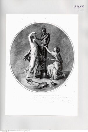 Vorderseite von Istituto Nazionale per la Grafica [http://creativecommons.org/publicdomain/mark/1.0/] Nymphen schmücken eine Pansherme - , bh508205. Foto.