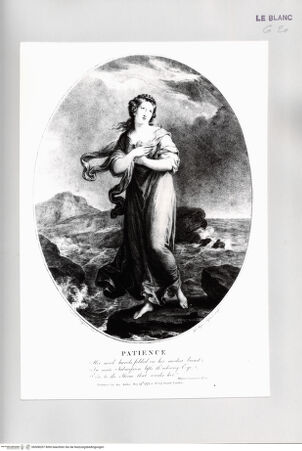 Vorderseite von Istituto Nazionale per la Grafica [http://creativecommons.org/publicdomain/mark/1.0/] W. Mason, Caractacus: Patience - , bh508207. Foto.