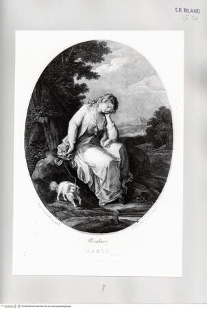 Vorderseite von Istituto Nazionale per la Grafica [http://creativecommons.org/publicdomain/mark/1.0/] L. Sterne, Sentimental Journey, Vol. 2: Moulines. Maria. - , bh508208. Foto.