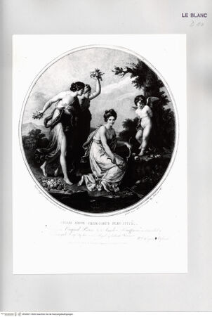 Vorderseite von Istituto Nazionale per la Grafica [http://creativecommons.org/publicdomain/mark/1.0/] Amor wird von den Nymphen gefesselt - , bh508213. Foto.