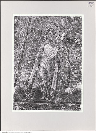 Vorderseite von ICCD [https://www.deutsche-digitale-bibliothek.de/content/lizenzen/rv-ez/] Szenen aus dem Leben Christi, Apostel und EvangelistensymboleSzenen aus dem Leben Christi: der wunderbare Fischzug oder die Navicella - Detail: Christus?, bh508332_recto. Foto.