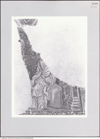 Vorderseite von ICCD [https://www.deutsche-digitale-bibliothek.de/content/lizenzen/rv-ez/] Szenen aus dem Leben Christi, Apostel und EvangelistensymboleSzenen aus dem Leben Christi: die Frauen vor dem leeren Grab Christi - Detail, bh508349_recto. Foto.