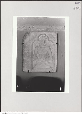 Vorderseite von Courtauld Institute of Art [https://www.deutsche-digitale-bibliothek.de/content/lizenzen/rv-ez/] Fragment eines Grabmals. Schmerzensmann - , bh508368_recto. Foto.