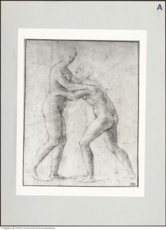 Vorderseite von Réunion des Musées Nationaux [https://www.deutsche-digitale-bibliothek.de/content/lizenzen/rv-ez/] Studie für die Heimsuchung - , bh508546_recto. Foto.