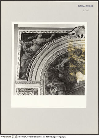 Vorderseite von Sopr. BAS ROMA [https://www.deutsche-digitale-bibliothek.de/content/lizenzen/rv-ez/] Sibyllen - linke Sybille, bh508920_recto. Foto.