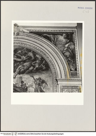 Vorderseite von Sopr. BAS ROMA [https://www.deutsche-digitale-bibliothek.de/content/lizenzen/rv-ez/] Sibyllen - rechte Sybille, bh508924_recto. Foto.