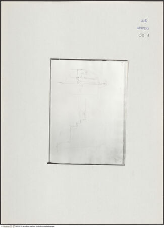 Vorderseite von Museum der bildenden Künste Leipzig [https://www.deutsche-digitale-bibliothek.de/content/lizenzen/rv-ez/] Album mit Zeichnungen und EntwürfenArchitekturstudie - , bh508979_recto. Foto.