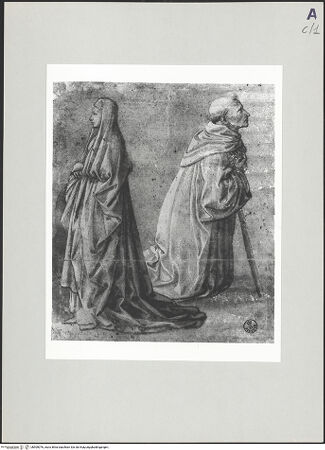 Vorderseite von Sopr BAS Fi [https://www.deutsche-digitale-bibliothek.de/content/lizenzen/rv-ez/] Frau und kniender Mönch - , bh509076_recto. Foto.