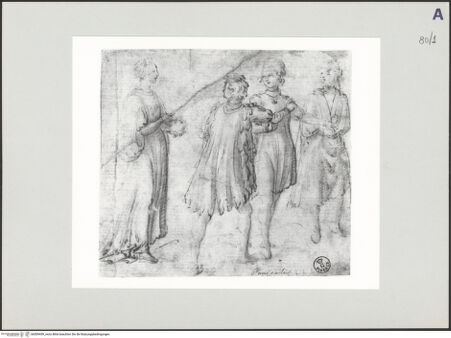 Vorderseite von Istituto Nazionale per la Grafica [http://creativecommons.org/publicdomain/mark/1.0/] Selbstportrait der Angelica Kauffmann - , bh509459_recto. Foto.