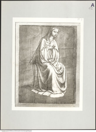 Vorderseite von Böhm, Osvaldo [https://www.deutsche-digitale-bibliothek.de/content/lizenzen/rv-ez/] Maria mit Kind - , bh509644_recto. Foto.