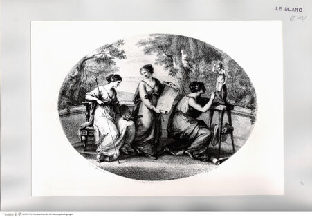 Vorderseite von Istituto Nazionale per la Grafica [http://creativecommons.org/publicdomain/mark/1.0/] Die Künste: Malerei, Bildhauerei, Architektur, 3. Zustand - , bh509739. Foto.