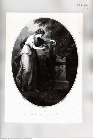 Vorderseite von Istituto Nazionale per la Grafica [http://creativecommons.org/publicdomain/mark/1.0/] Das Grab Shakespeares, 4. Zustand - , bh509742. Foto.