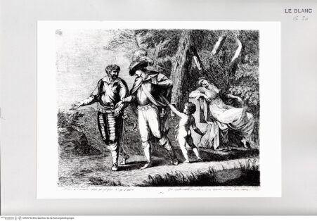 Vorderseite von Istituto Nazionale per la Grafica [http://creativecommons.org/publicdomain/mark/1.0/] "Plein de l'aimable objet qu'il fuit und qu'il adore ..." - , bh509796. Foto.