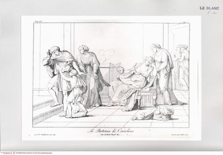 Vorderseite von Istituto Nazionale per la Grafica [http://creativecommons.org/publicdomain/mark/1.0/] S. 17, Bd. III: Der Aufbruch des Coriolanus - , bh509800. Foto.