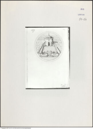 Vorderseite von Museum der bildenden Künste Leipzig [https://www.deutsche-digitale-bibliothek.de/content/lizenzen/rv-ez/] Album mit Zeichnungen und EntwürfenChinesischer Pavillon - , bh510014_recto. Foto.