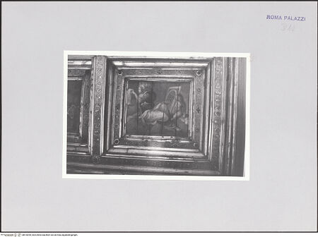 Vorderseite von Christian, Kathleen [https://www.deutsche-digitale-bibliothek.de/content/lizenzen/rv-ez/] Kassettendecke mit SibyllendarstellungenDie Persische Sibylle - , bh510095_recto. Foto: Christian, Kathleen.